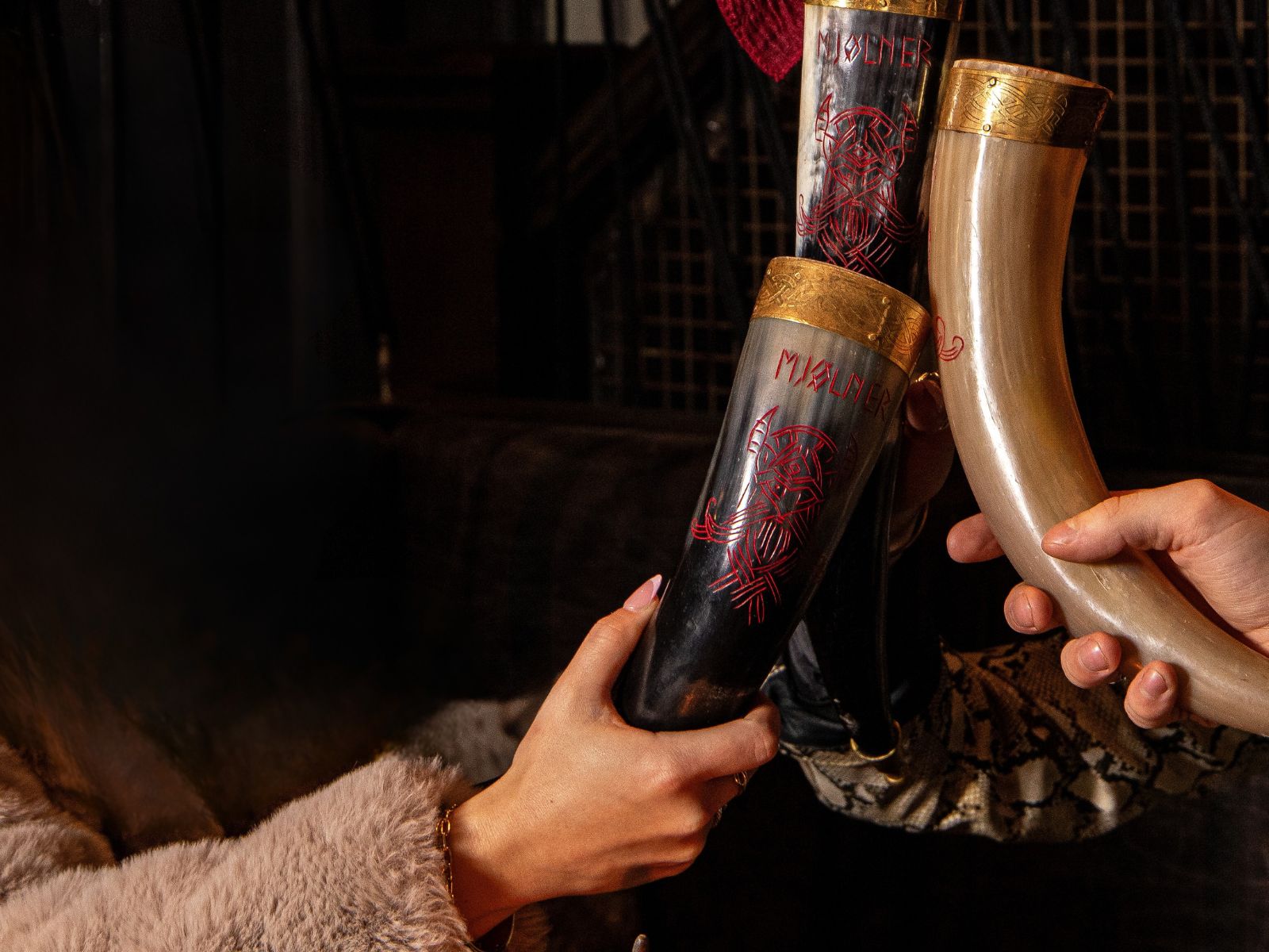 DRINKING HORNS