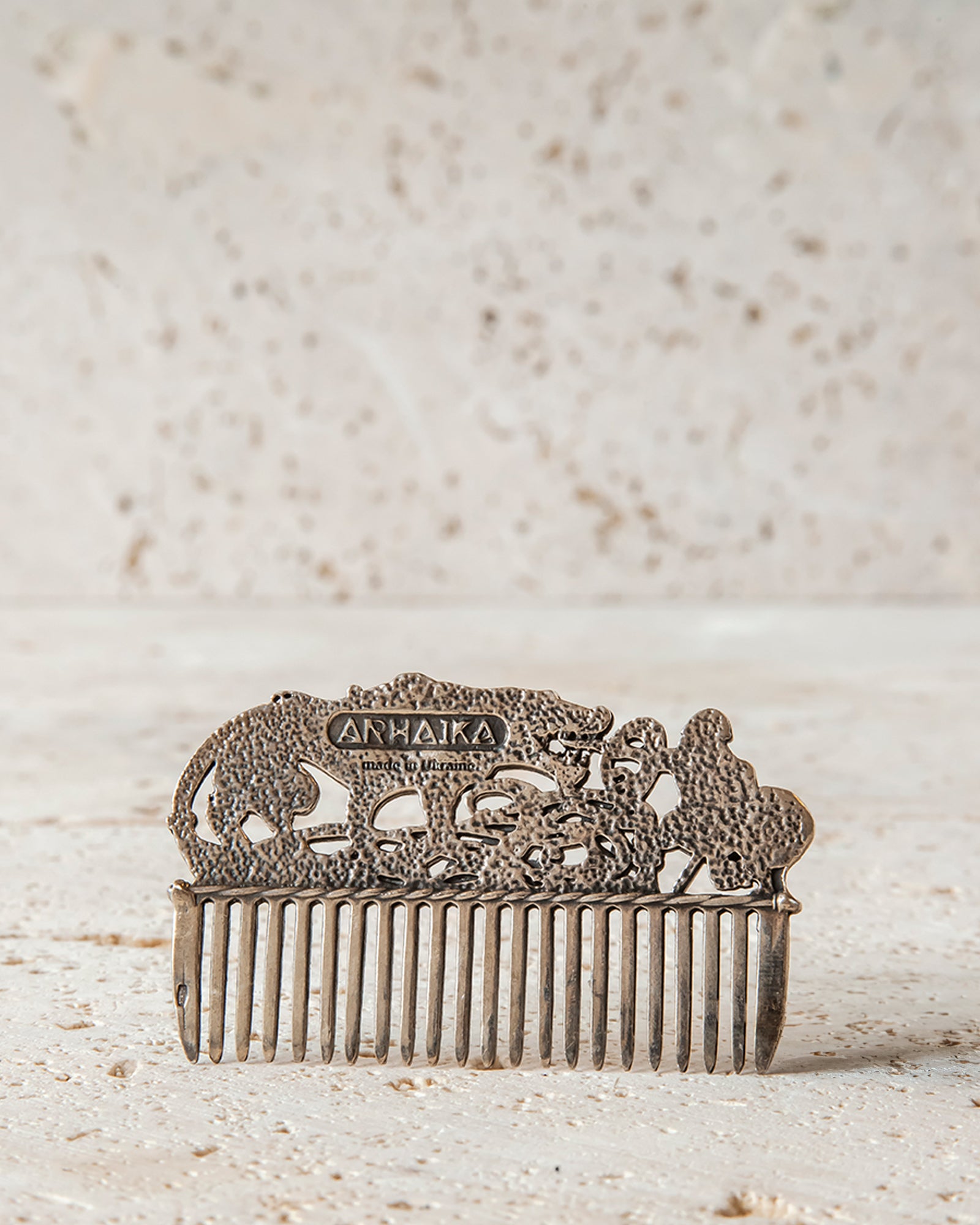 FENRIR'S BEARD COMB - STERLING SILVER