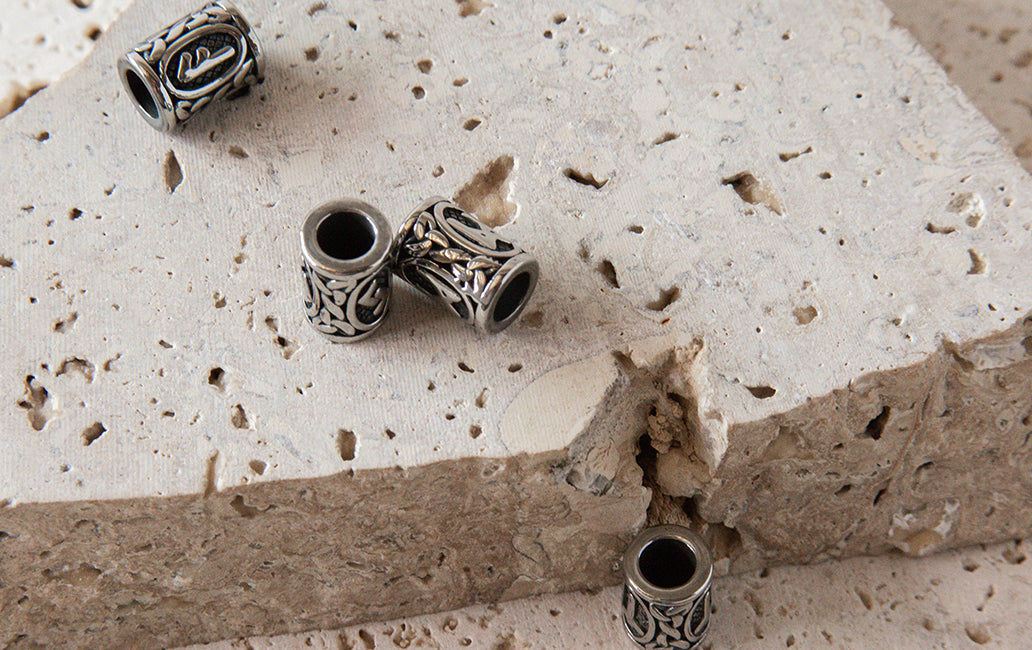 BEARD BEAD WITH NORDIC RUNE