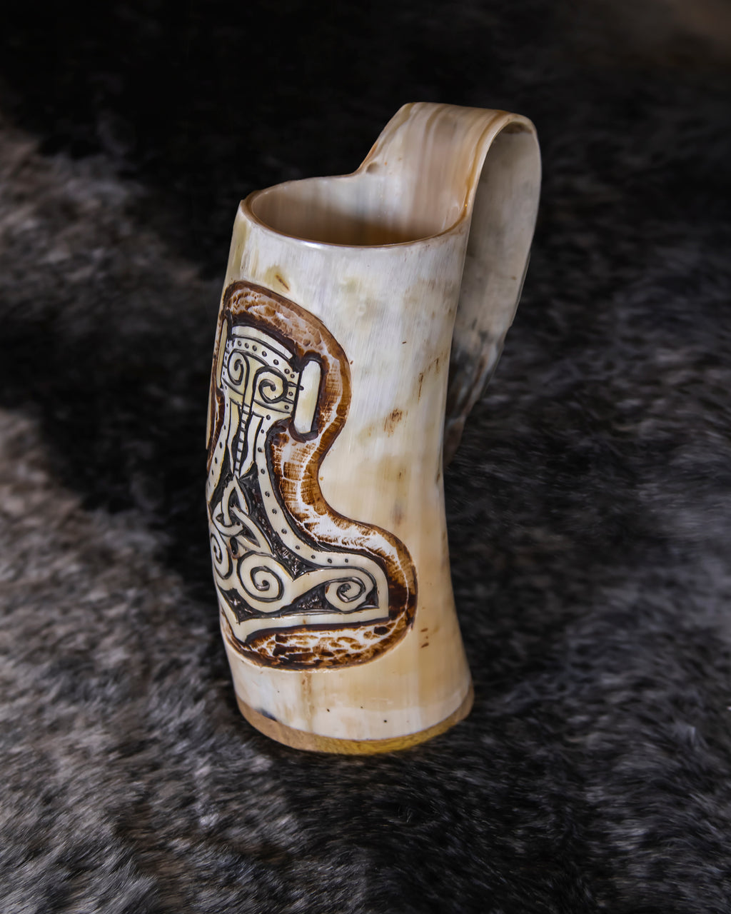 VIKING CARVED MUG GIFT