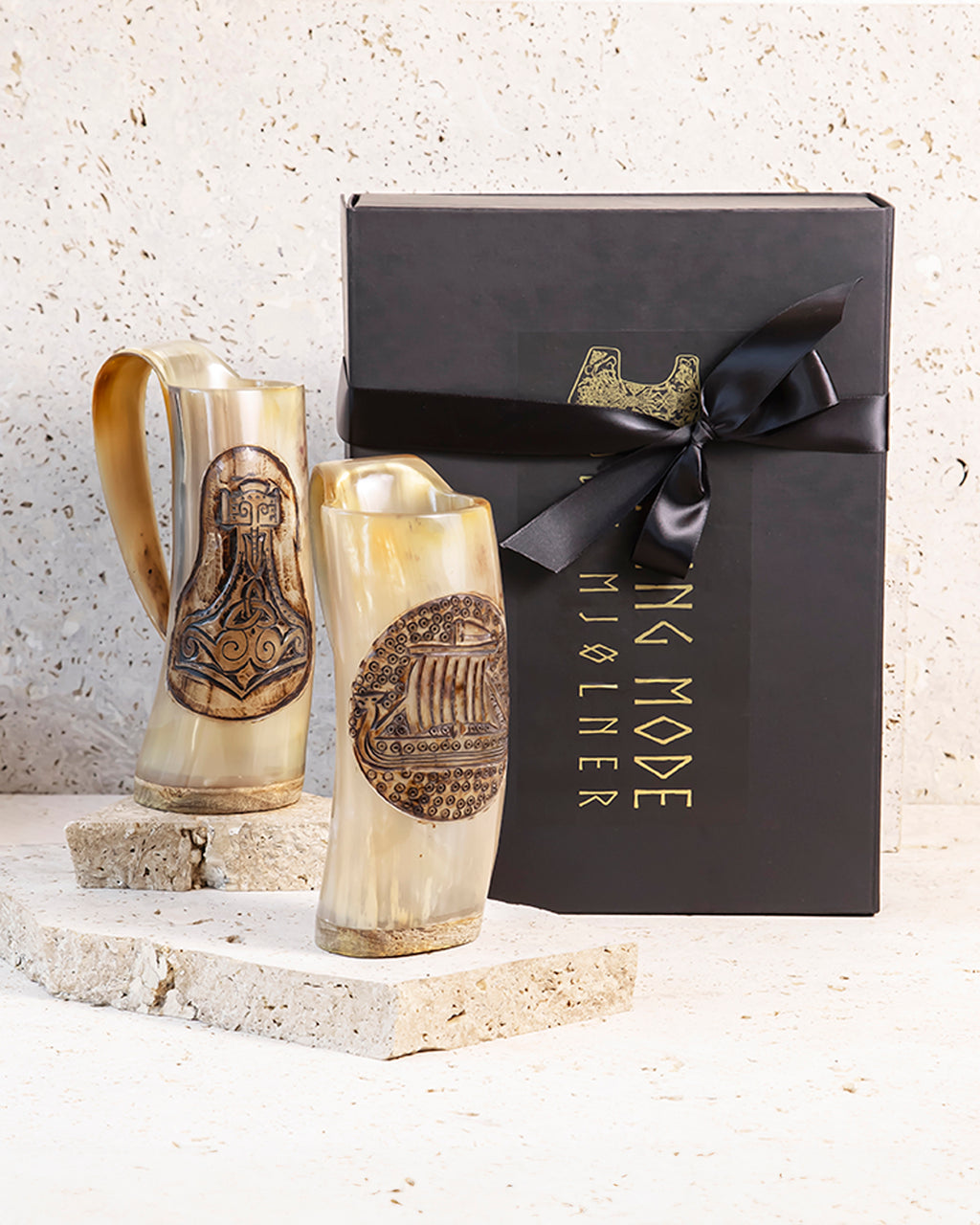 VIKING CARVED MUG GIFT