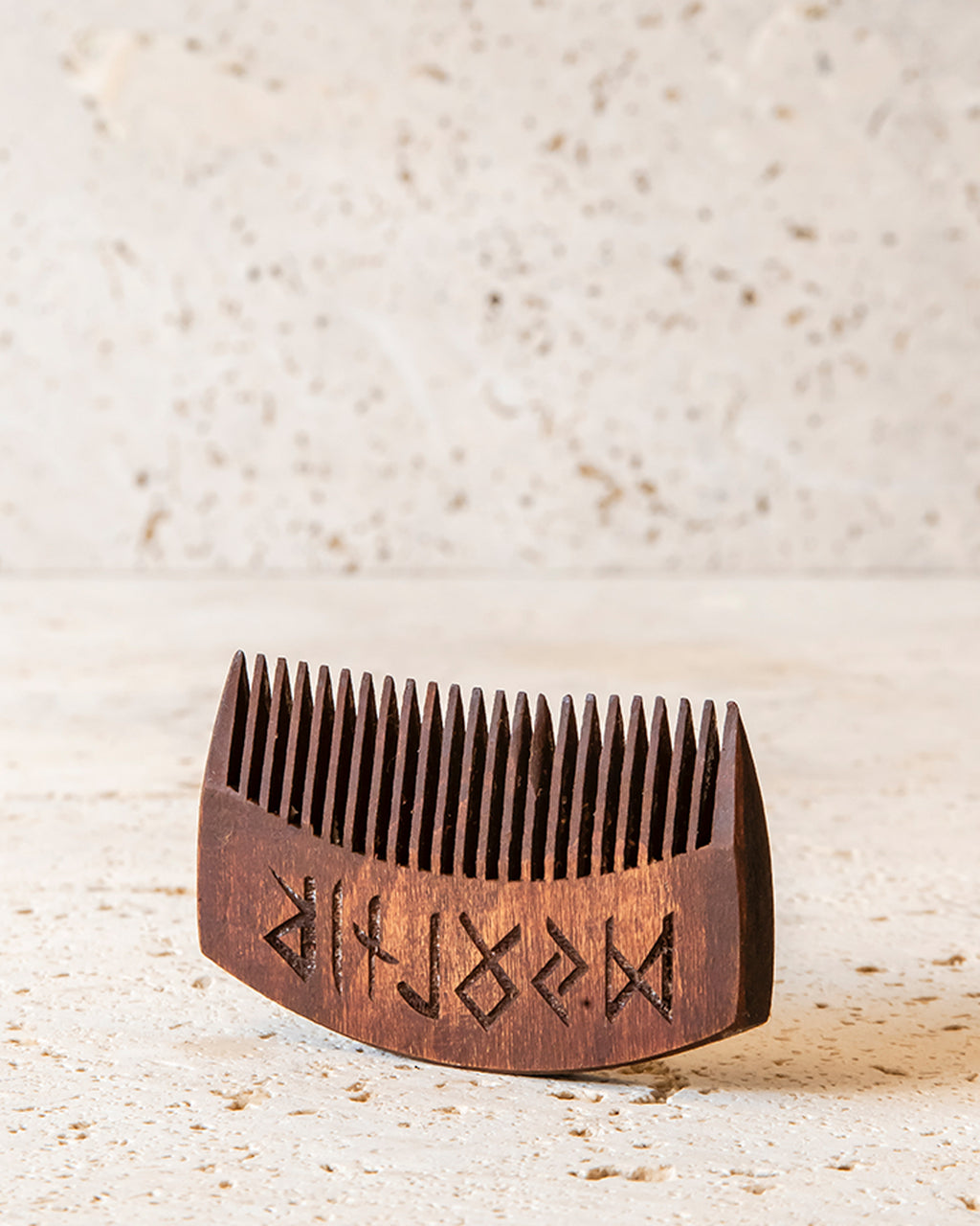 HAND CARVED BEARD COMB - CLASSIC