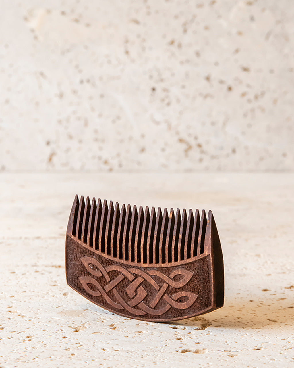HAND CARVED BEARD COMB - CLASSIC