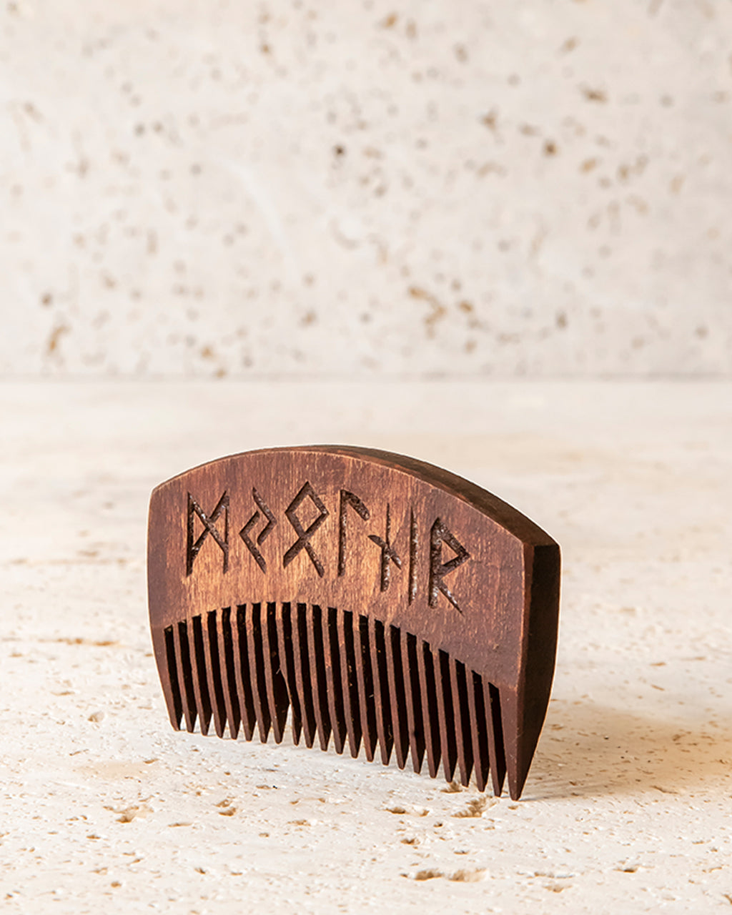 HAND CARVED BEARD COMB - CLASSIC