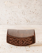 HAND CARVED BEARD COMB - CLASSIC