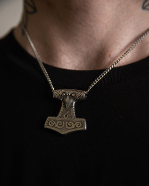 MJØLNER SOLID STERLING SILVER PENDANT