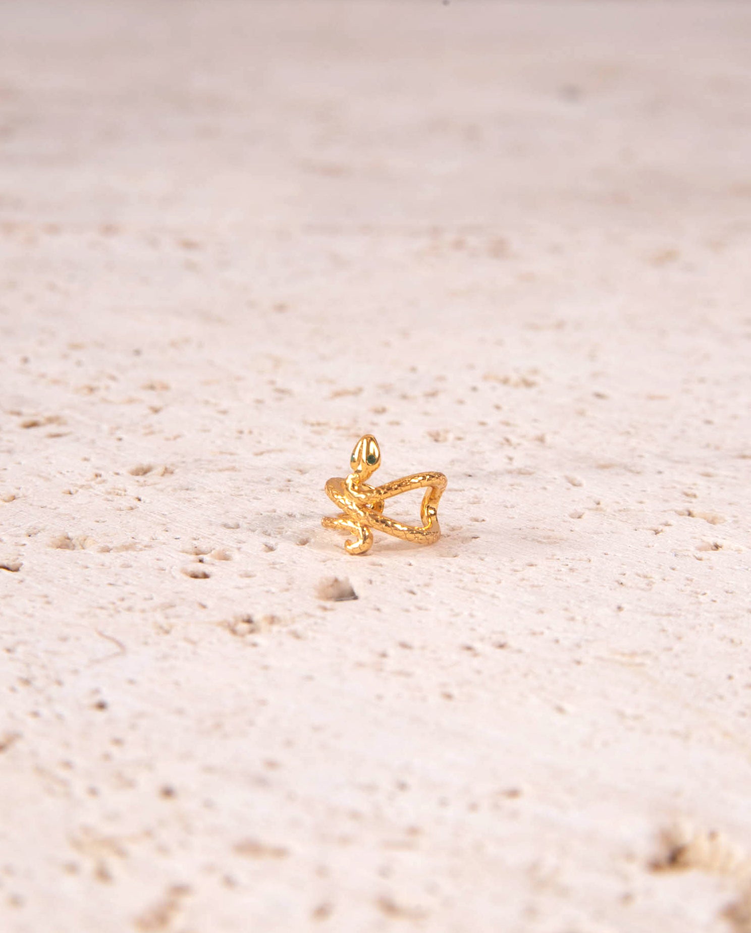 Jörmungandr 18k Gold Cuff