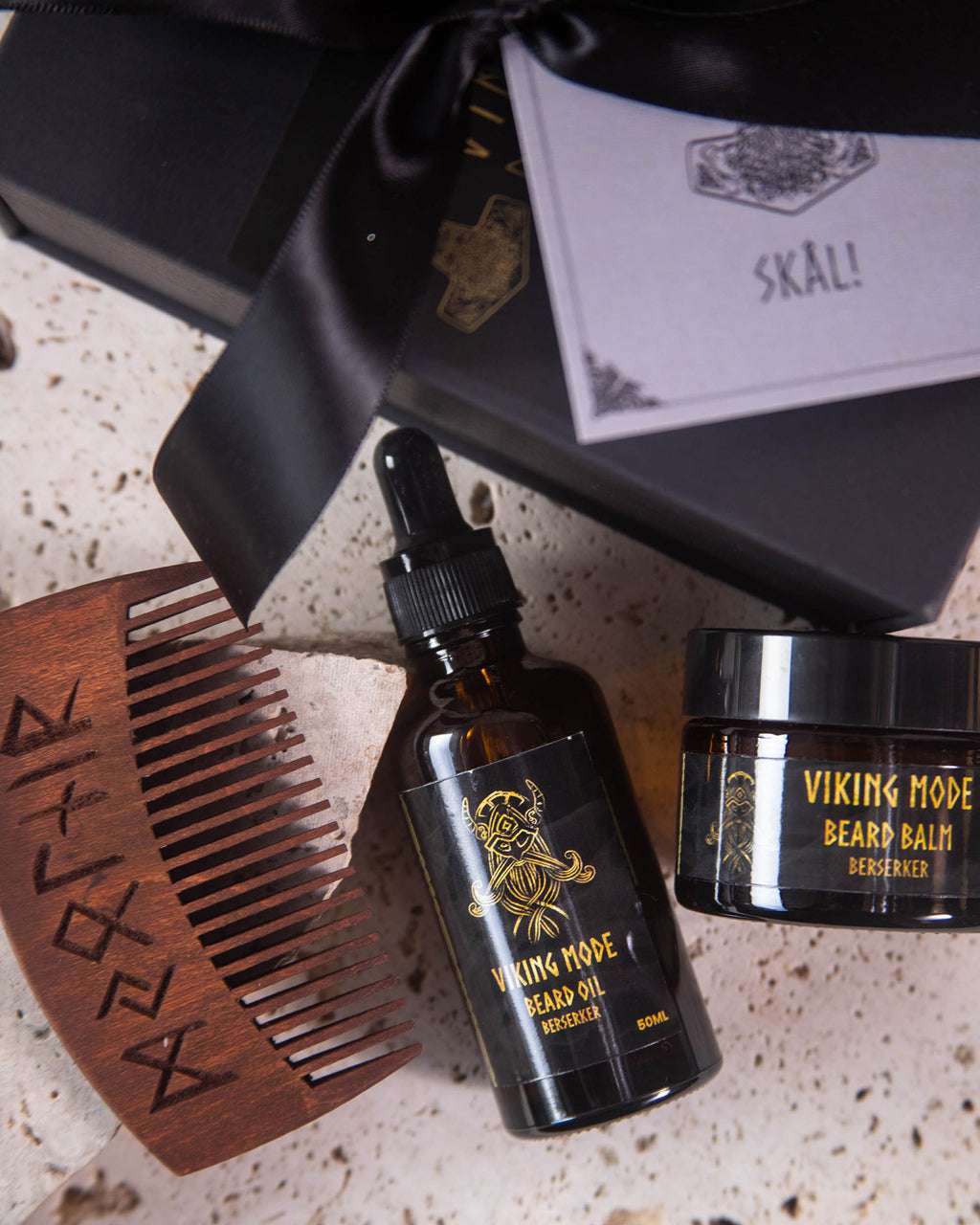 THE VIKING BEARD ESSENTIALS GIFT