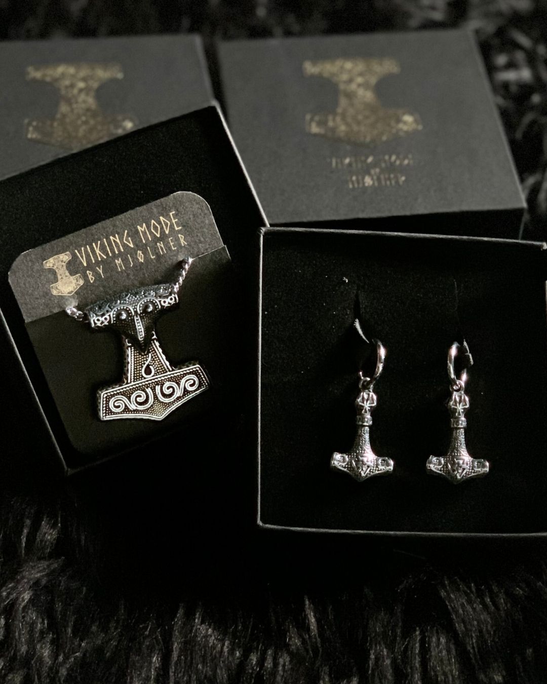 MJØLNER JEWELLERY BUNDLE- HAMMER OF THE GODS SET