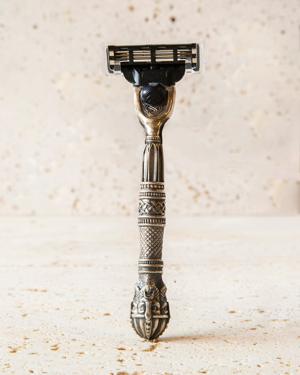 SOLID STERLING SILVER MACH 3 SHAVER
