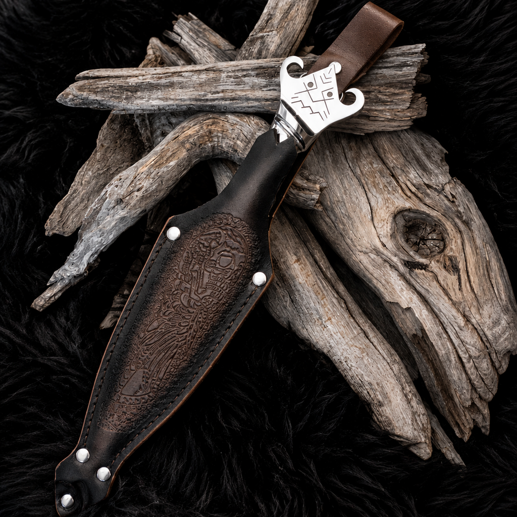 RUNIC STAINLESS STEEL DAGGER