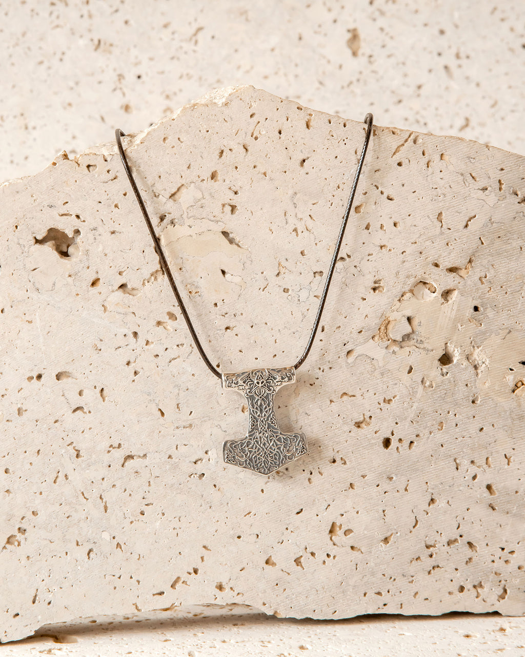 MJØLNER SOLID STERLING SILVER PENDANT