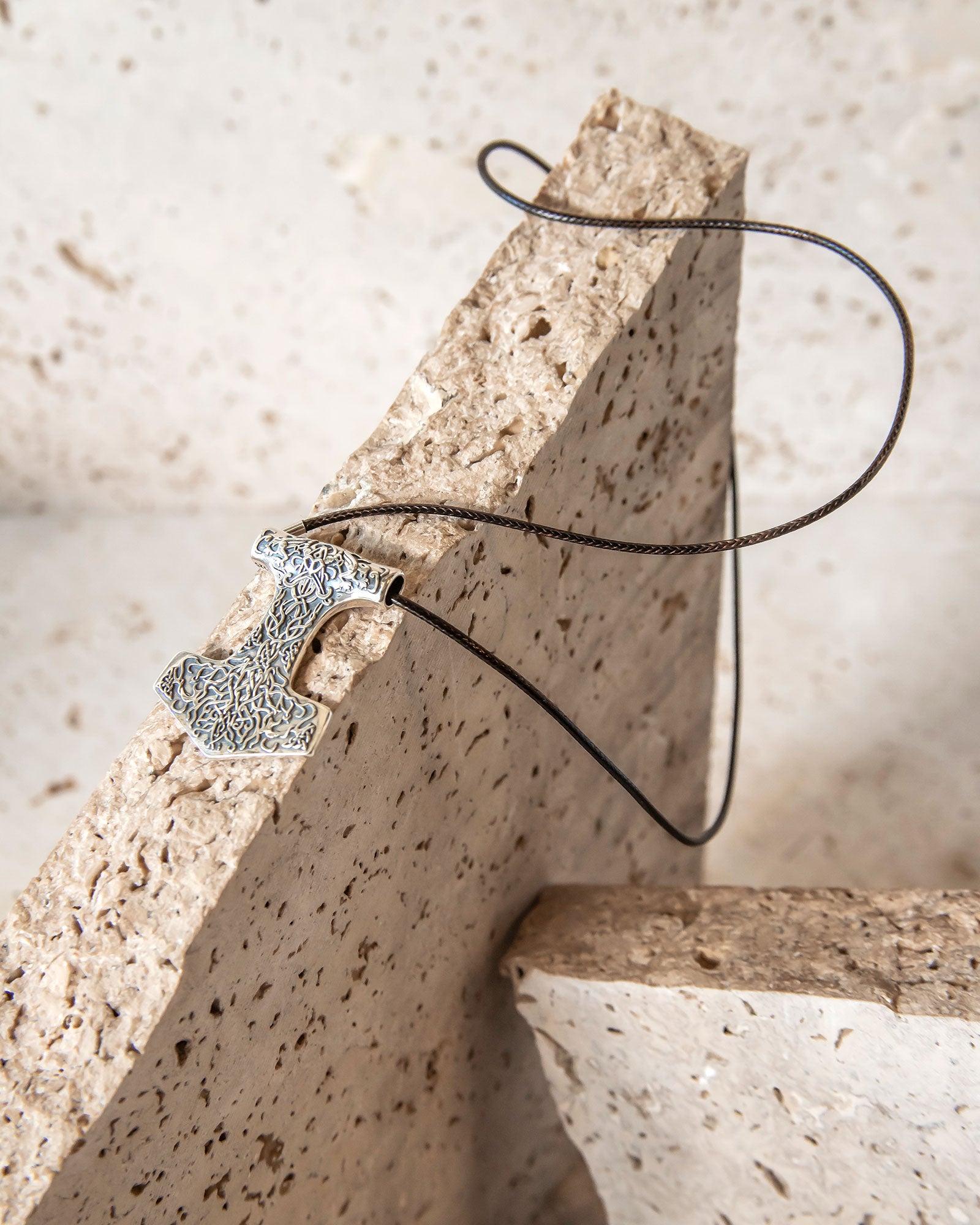 MJØLNER SOLID STERLING SILVER PENDANT