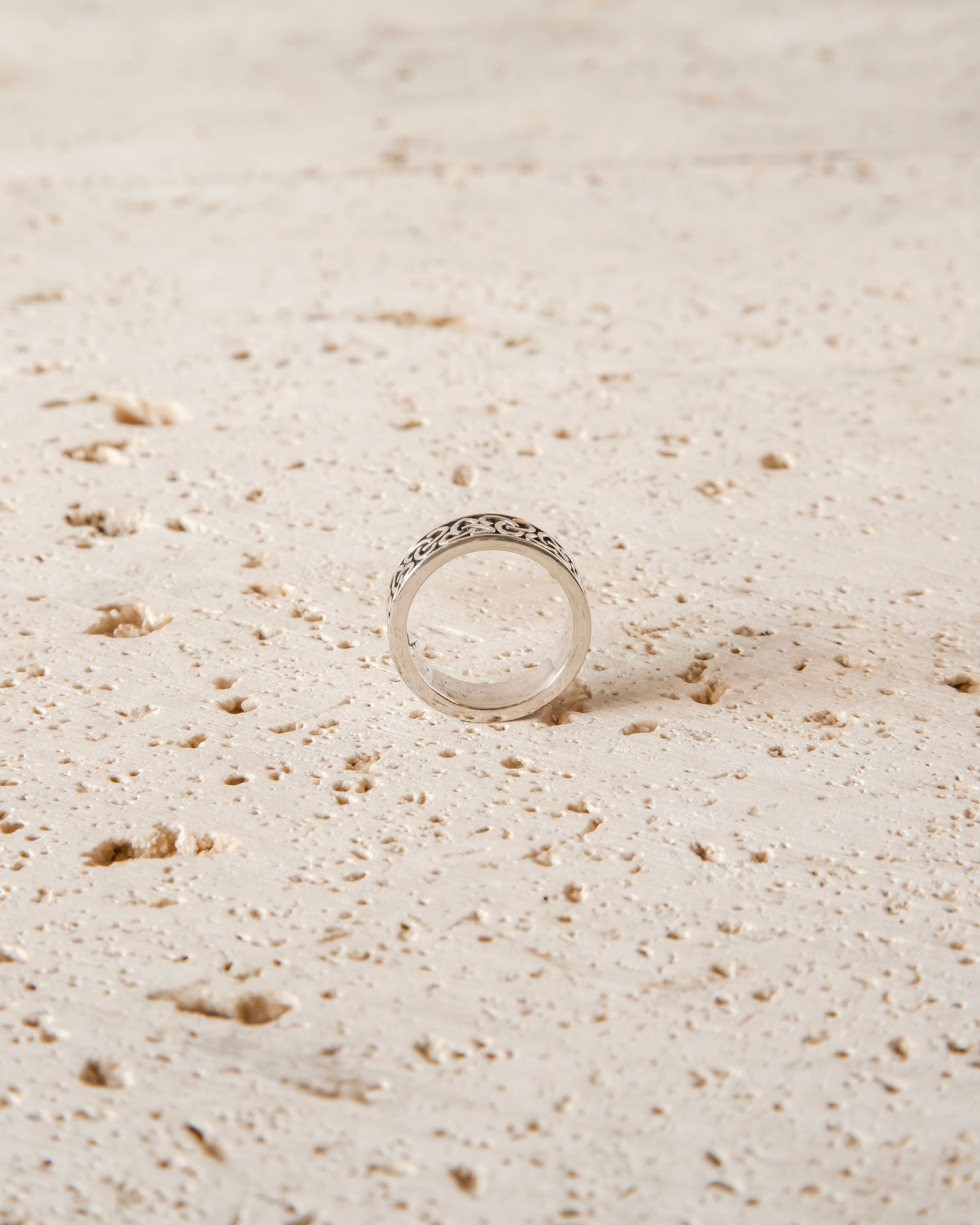 CELTIC WEAVE RING - STERLING SILVER