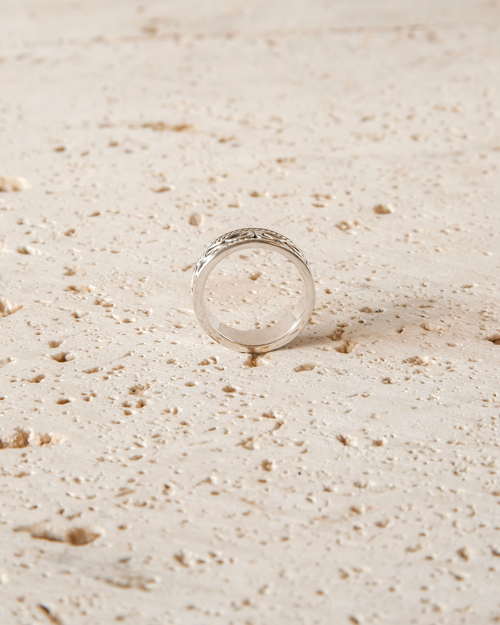 CELTIC WEAVE RING - STERLING SILVER