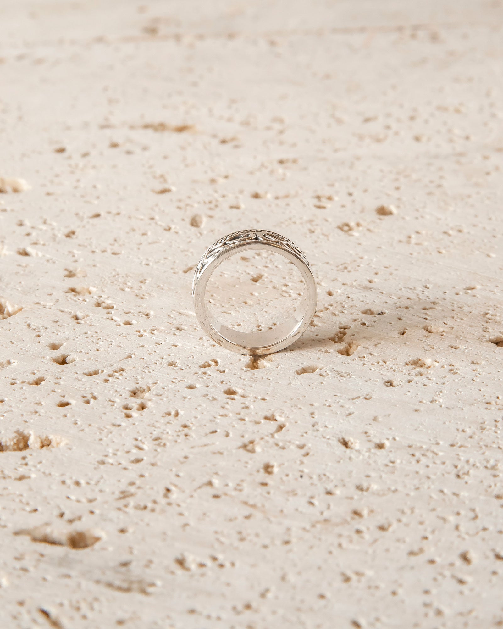 CELTIC WEAVE RING - STERLING SILVER