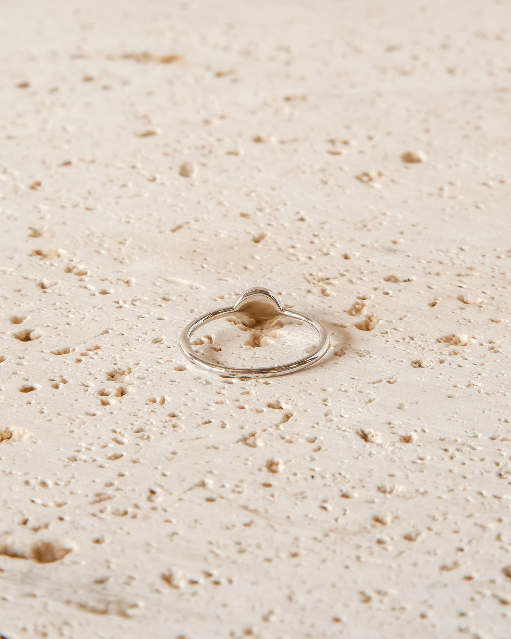 MINIMALIST STERLING SILVER VEGVISIR RING