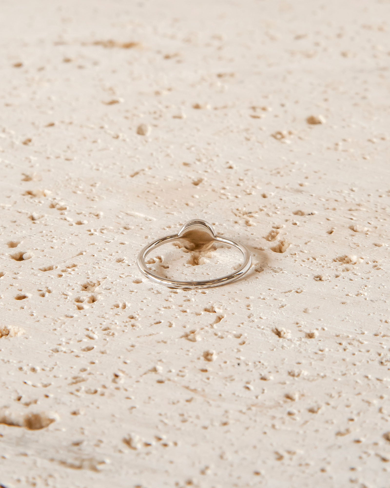 MINIMALIST STERLING SILVER VEGVISIR RING