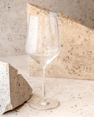 MJØLNER - CRYSTAL AXE BRANDED WINE GLASSES - SET OF 2