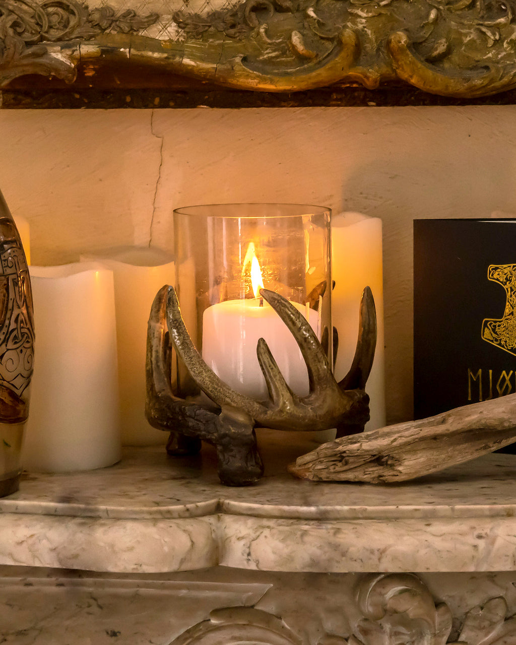 THE  FLAME OF MUSPELHEIM CANDLE HOLDER