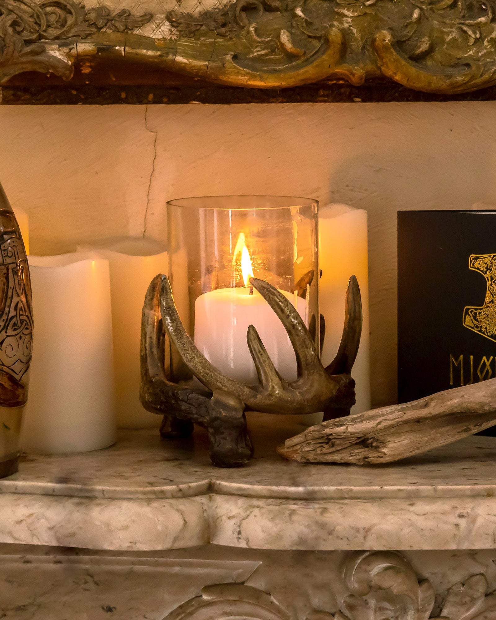 THE  FLAME OF MUSPELHEIM CANDLE HOLDER