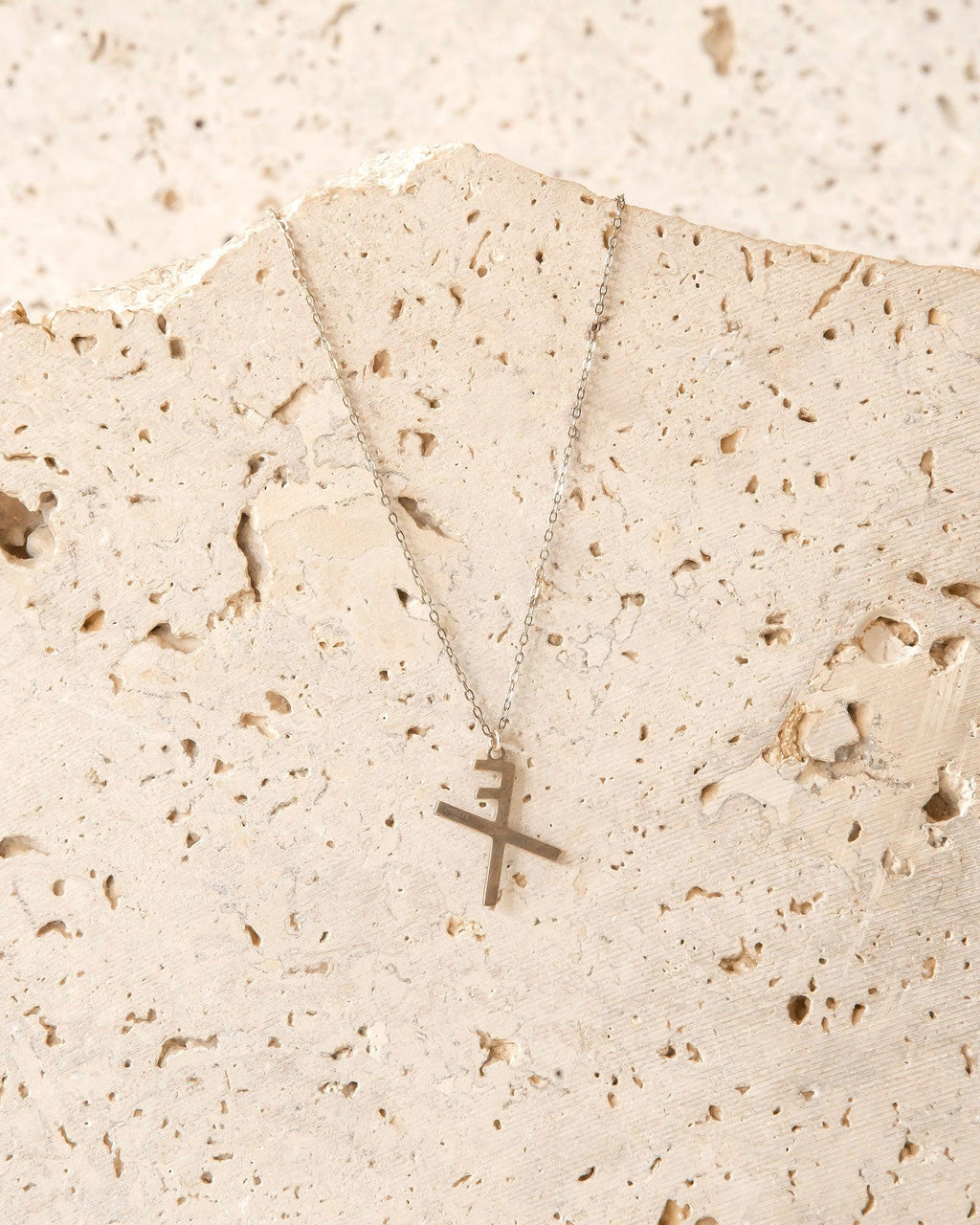 Luck Rune Necklace - Plated S925