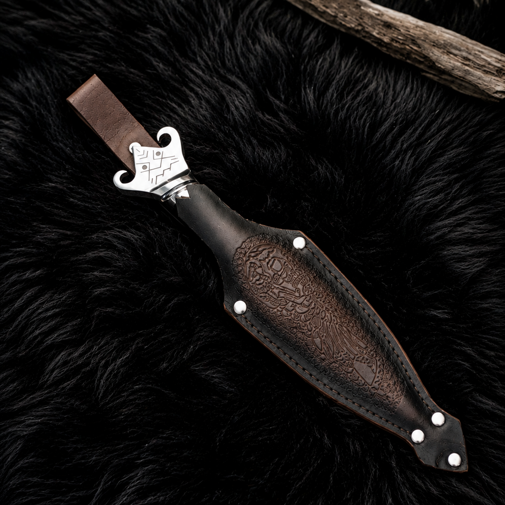 RUNIC STAINLESS STEEL DAGGER