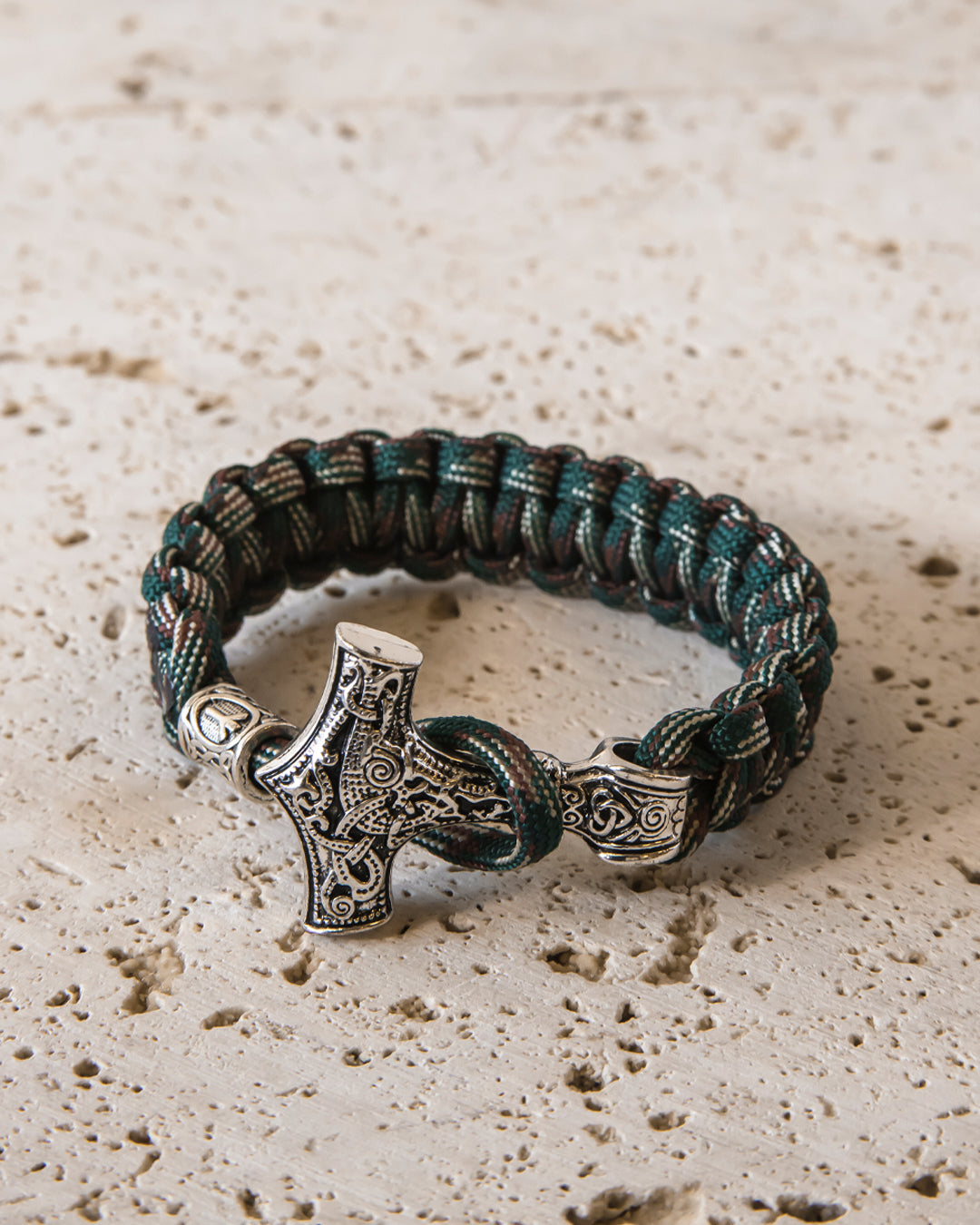 MJØLNER HAMMER BRACELET - MULTI COLOUR