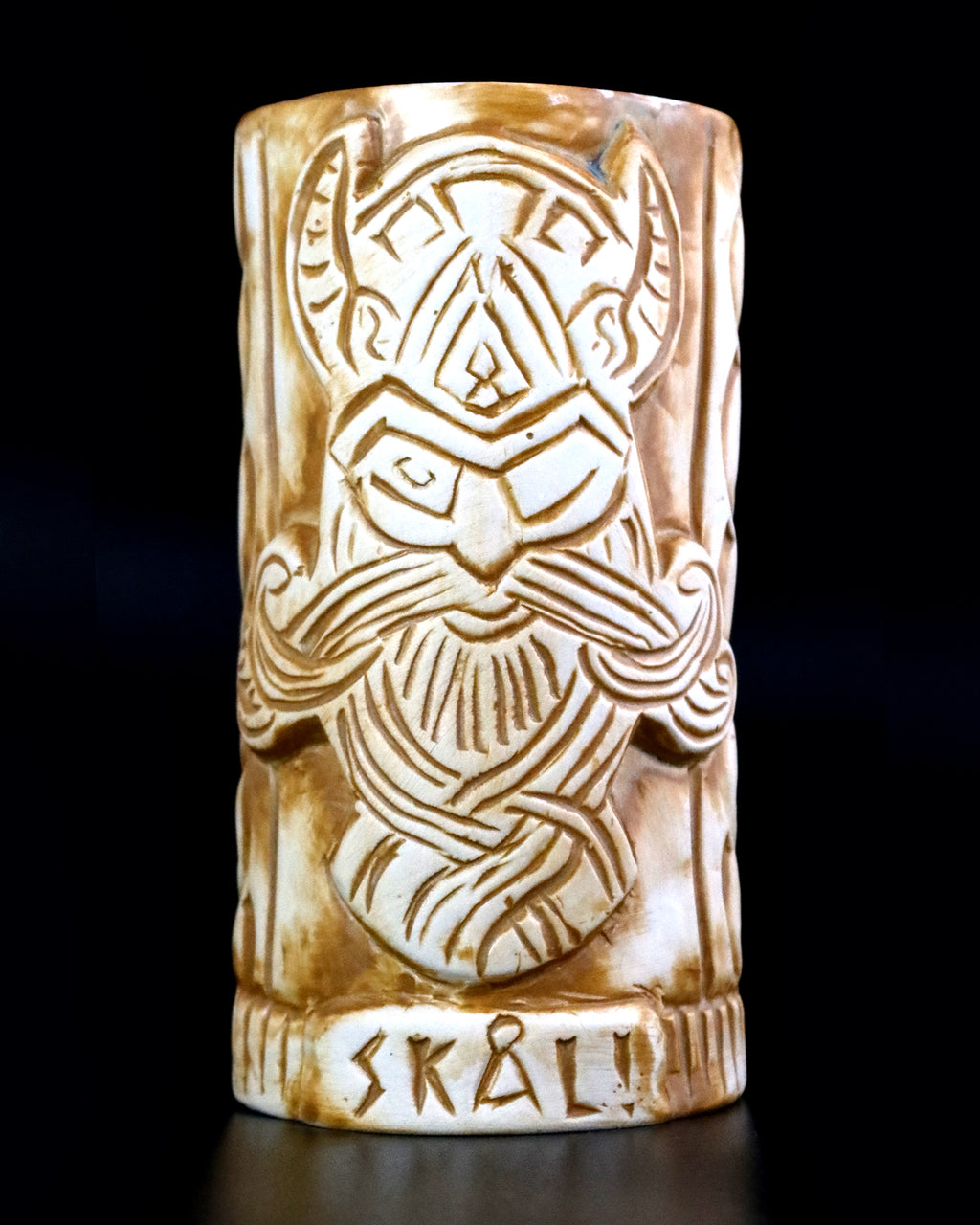 HANDMADE VIKING TIKI MUG