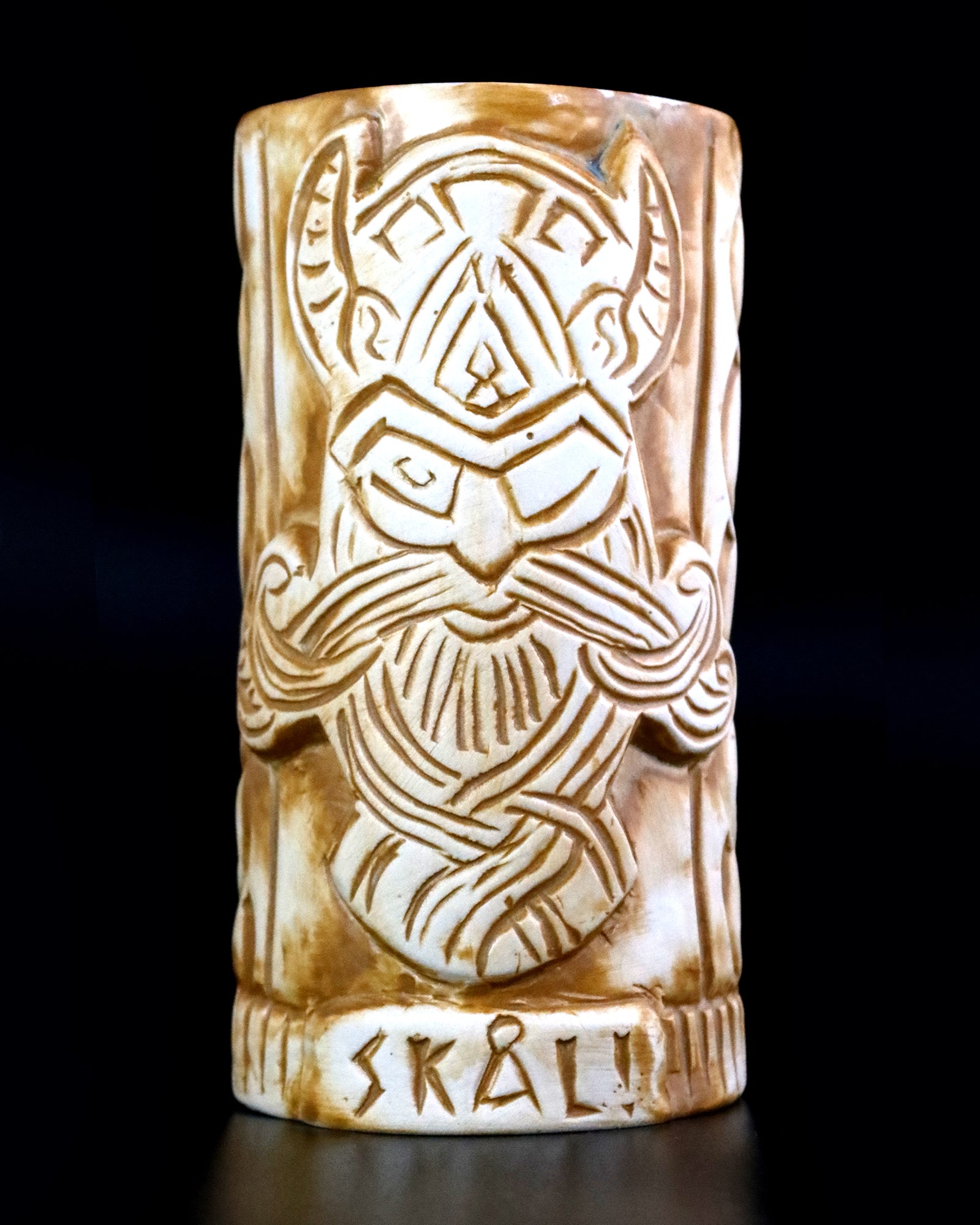 HANDMADE VIKING TIKI MUG