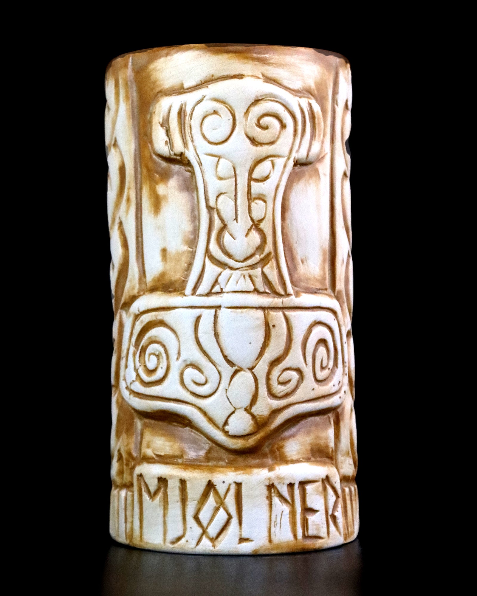 HANDMADE VIKING TIKI MUG