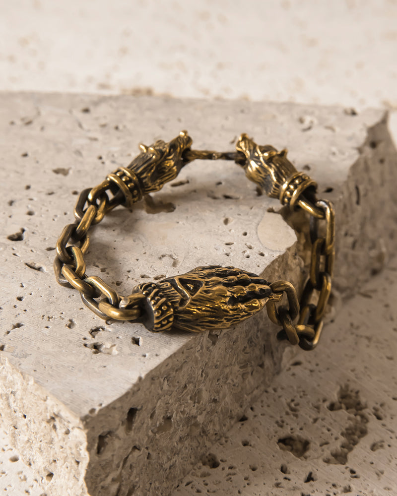 Buy Viking Bracelet for Men Dragon Bracelet Viking Arm Ring Stainless Steel  Cuff Bangle Celtic Pagan Jewelry - her, Son Halloween Gifts Online at  desertcartINDIA